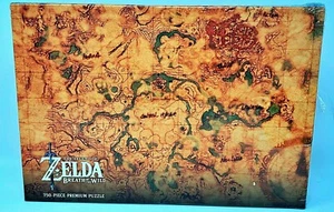 The Legend of Zelda: Breath of the Wild Hyrule World Map Puzzle - Picture 1 of 2