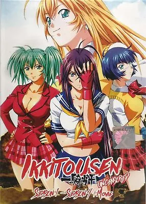 DVD~ANIME IKKITOUSEN SEA 1-4 VOL.1-49 END + MOVIE +8OVA *UNCUT*ENG DUB+FREE  SHIP