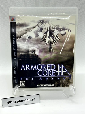 PS3 Armored Core For Answer Sony PlayStation 3 action game Japan import 2008 - Image 1 of 4