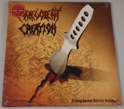 Malevolent Creation Conquering South America Red Vinyl LP Record new - Image 1 of 2