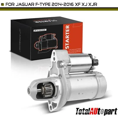 Стартерный двигатель для Jaguar F-Type 2014-2016 3,0 л 5,0 л XF 13-15 1,7 кВт CW 12 В 11T - Изображение 1 из 4
