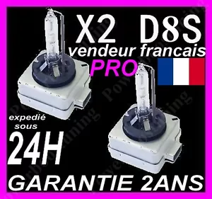 2 AMPOULE D8S AU XENON LAMPE 8000K 25W 42V POUR PHARE FEU D ORIGINE EN OSRAM 12v - Imagen 1 de 9