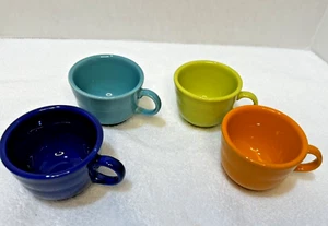 Fiestaware Fiesta HLC USA Rainbow Mix Teetassen 4er Set keine Chips oder Risse! - Bild 1 von 2