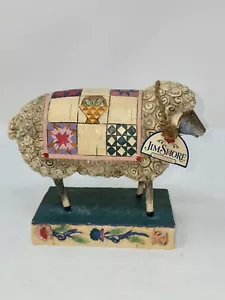 FIGURINA JIM SHORE HEARTWOOD CREEK ENESCO PEACE IN THE VALLEY SHEEP 2003 CON ETICHETTA - Foto 1 di 6