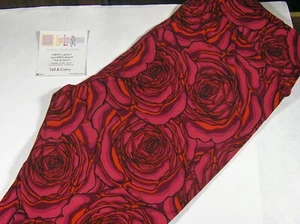 LuLaRoe TC Leggings " DISNEY PINK ROSES " NWT Unicorn, HTF - Picture 1 of 3