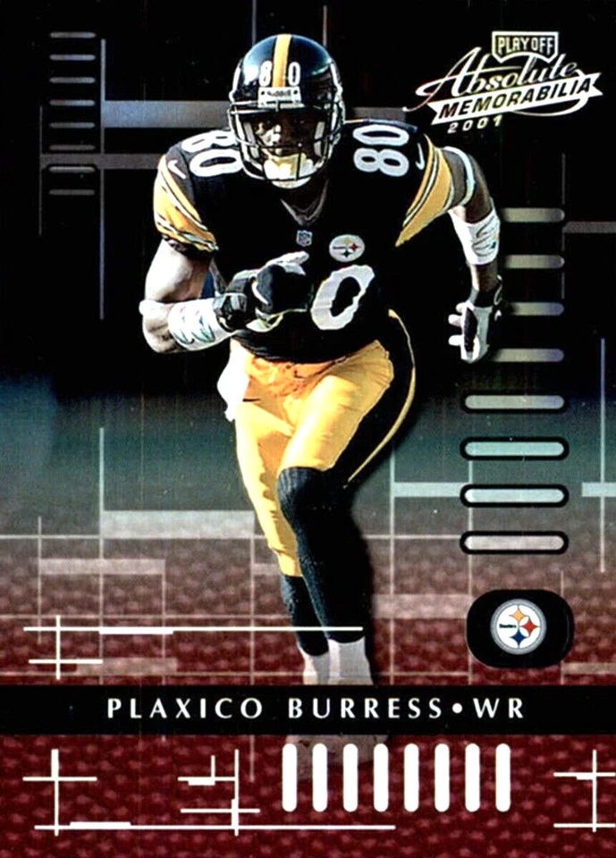 2001 Absolute Memorabilia #75 Plaxico Burress Pittsburgh Steelers - Image 1 of 1