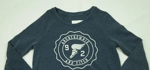 .. ABERCROMBIE AND FITCH WOMENS TOP SWEAT SIZE S +SIZE VGC - Picture 1 of 5