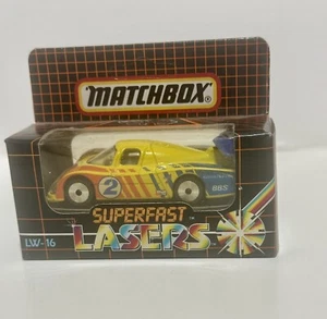 1987 Matchbox Superfast Lasers Sauber Group C Racer LW-16 - Unpunched Card - Bild 1 von 3