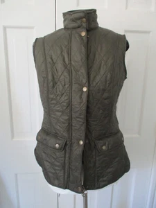 Barbour Damenweste Wray LGI0017OL51 oliv US 8 - Bild 1 von 16