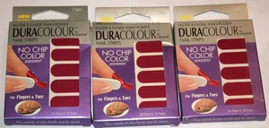(3) Nailene Duracolour Nagelstreifen für Finger & Zehen - 77651 - NEU - 3er Set - Bild 1 von 5