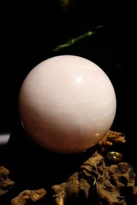 Mangano Calcit Kugel (UV-Reaktiv) XL Rosa Pink Sphere Mineral ⌀ 11,5 cm 2,2 Kg - Bild 1 von 4