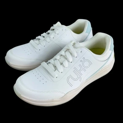 Zapatos de Entrenamiento Ryka Courtside Para Mujer 8.5M Blanco Ultra Flexible Arco Talón Soporte Foto 1 de 4