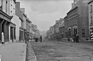 FOTO ANTIGUA Ellison Street, Castlebar, Co. Mayo Irlanda c1900 - Imagen 1 de 1