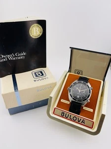 Bulova 7605 / Heuer Autavia 1163 Cal.15 FULL SET - Foto 1 di 8