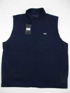 Mens XL FIGS Shift Packable Float Bomber Vest blue NWT - Picture 1 of 7