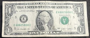 2009 Richmond $1 Bill Altering 8’s Four Of A Kind 8’s Double 88’s Note - Picture 1 of 2