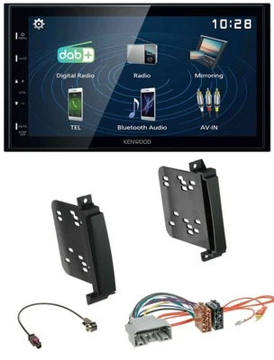 Kenwood 2DIN Bluetooth MP3 USB DAB Autoradio für Dodge Durango Jeep Grand Cherok - Bild 1 von 4