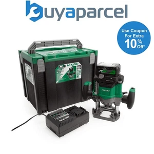 HiKOKI M3612DAJPZ Brushless 1/2" Router 36V 18V Multi-Volt 2.5Ah Li-ion Battery - Picture 1 of 7
