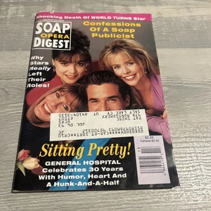 Soap Opera Digest March 30 1993 General Hospital 30 Years Confessions Death - Picture 1 of 2