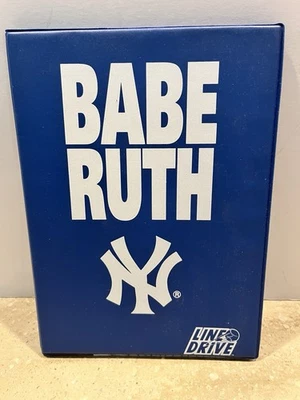 Babe Ruth line drive collectors card set in book New York Yankees play ball swat - Image 1 of 4