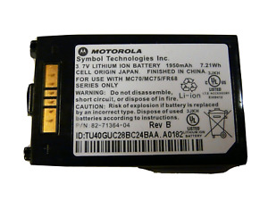 Motorola 1950mAh Battery for Symbol 82-71363-02 MC70 MC7004 MC7090 MC75 Used #2