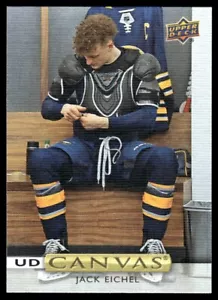 2019-20 Upper Deck UD Canvas Jack Eichel Buffalo Sabres #C7 - Picture 1 of 2