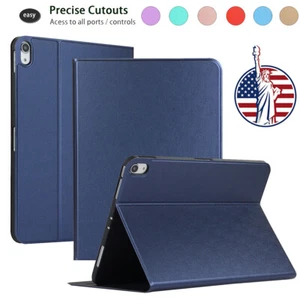 For iPad 11th 10th 9th 8th 7th Generation PU Leather Stand Case Shockproof Cover - Picture 1 of 41