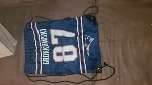 Rob Gronkowski Drawstring Backpack NFL Patriots - Picture 1 of 2