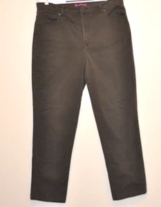 Gloria Vanderbilt Women's Green Jeans Size 16 Long - Bild 1 von 10