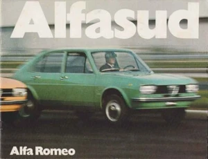 Katalog Prospekt Alfa Romeo Alfasud 12/1972 Frankreich - Bild 1 von 2