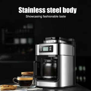 1.2L Programmable Coffee Machine Automatic Coffee Machine AUS 1050W AU Stock - Picture 1 of 11