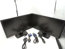 lot of 2 Dual 2X Hp Compaq Le2202x 21.5-inch Led Backlit Lcd Monitor
