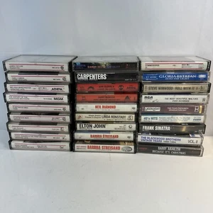 Classic Rock/Pop Cassette Lot 27 Tapes James Taylor Elton John Neil Diamond MORE - Bild 1 von 7