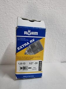 RÖHM Metall-Schnellspannbohrfutter EXTRA RV80 (Ø 1,5-13 mm) 1/2" Schnellwechsel