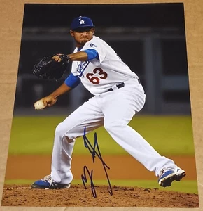 Yimi Garcia Los Angeles Dodgers SIGNED AUTOGRAPHED 8x10 Photo COA - Picture 1 of 1