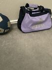 Sac de gym adidas violet clair/marine sac à fermeture éclair