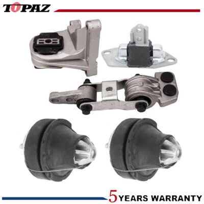 5Pcs Engine Mounts for VOLVO 99-14 S60 S80 V70 XC70 275 2.5T 30778951 - image 1 of 4