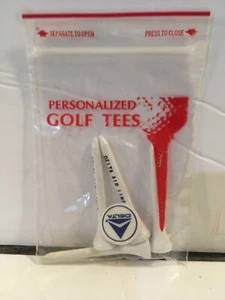 N.O.S. DELTA Airlines Tasche 4 Logo Golf Tees + Ball Marker Jets Flugzeuge - Bild 1 von 2