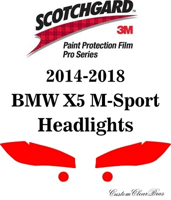 3M Scotchgard Paint Protection Film Pro Serie 2015 2016 2017 宝马 X5 M-Sport — 第 1/3 张图片
