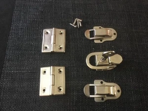 LIFTON, GEIB, ESS & ESS, HARPTONE, VICTORIA 50’S/60’S VINTAGE CASE HARDWARE - Picture 1 of 5