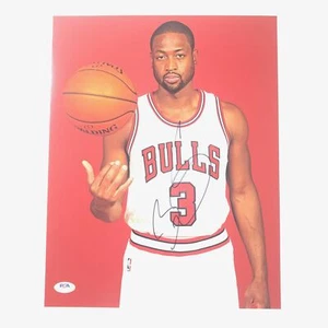 Dwyane Wade signed 11x14 photo PSA/DNA Chicago Bulls Autographed - Picture 1 of 3