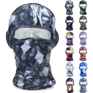 Máscara facial completa de pasamontañas protección UV esquí capucha solar máscaras tácticas para hombres mujeres - Imagen 1 de 51