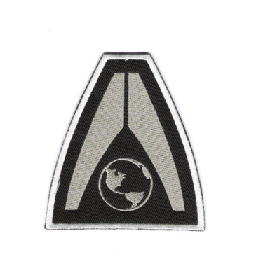 Mass Effect 3 Earth Systems Alliance Logo  Embroidered Patch -new - Image 1 of 2