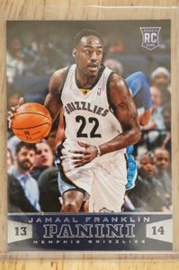 2013-14 PANINI Basketball Card JAMAAL FRANKLIN Memphis Grizzlies #184