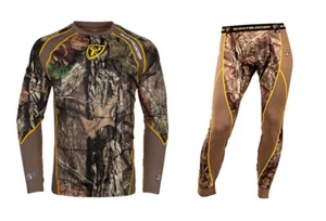 Scent Blocker 1.5 Performance Layer Shirt & Pant Mossy Oak Country Size Medium - Picture 1 of 1