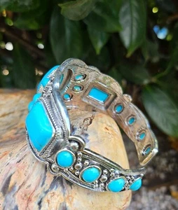 Armreif - Armband - Indianer Schmuck -Vintage - Little Big Horn - Bild 1 von 10