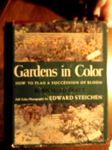 Gardens in Color by Edward Steichen HC/DJ 1944 ===FREE POSTAGE USA - Foto 1 di 5