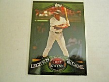 Tony Gwynn 2009 Topps Legends Of The Game Insert Card 