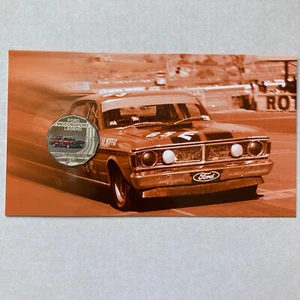 2018 UNC 50c Ford Motorsport Legends 1971 XY Falcon GT-HO Phase III Coin Card - Picture 1 of 2