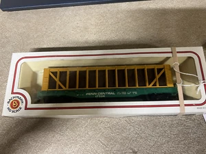 Bachmann HO #1290 51’ Pulpwood Car Penn Central (Green) - Picture 1 of 1